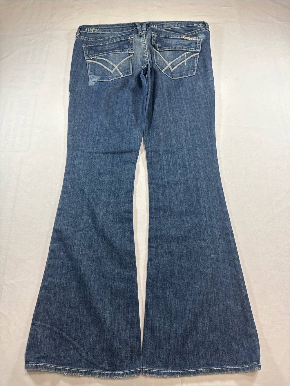 Y2K William Rast Belle Flare/William Rast Bootcut Jeans Faded Distressed Size 31